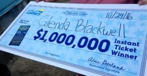 Mulher tenta provar que loteria é desperdício e ganha um milhão