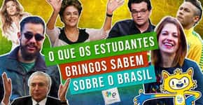 Vídeo mostra o que estudantes gringos sabem sobre o Brasil