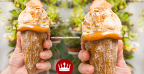 Cone de churros: uma casquinha saborosa para comer com sorvete