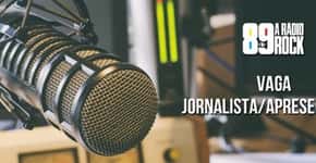 Rádio rock está em busca de apresentador e jornalista