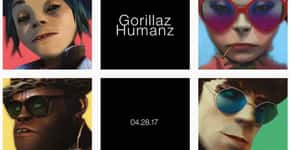 Gorillaz lança quatro novas músicas com clipes incríveis