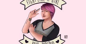 Kaol Porfírio, a ilustradora que luta como uma garota