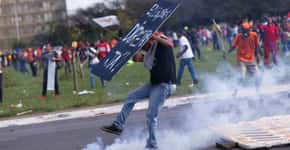 Confira imagens de violência em protesto contra Temer no DF