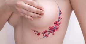 Tatuagens de flores que vão te fazer querer uma