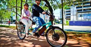 Aplicativo oferece transporte de bicicleta elétrica em São Paulo