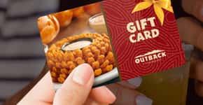 Black Friday: Outback dá R$ 25 de bônus a quem comprar Gift Card
