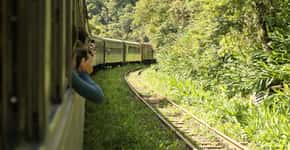 4 passeios de trem curtinhos para fazer no Brasil