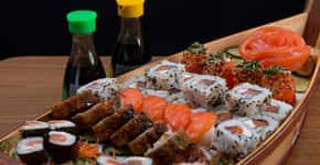 7 cupons para rodízios de comida japonesa com até 39% OFF