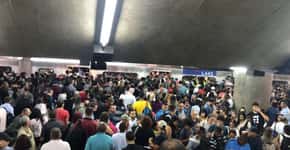 Falha de energia faz Metrô fechar todas as estações da Linha Azul