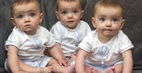 Família ganha bebês trigêmeos geneticamente idênticos