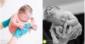 Fotógrafa registra como bebês ficam nas barrigas de suas mães