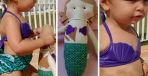 Mãe faz boneca com manchas para filha: ‘ela se viu representada’