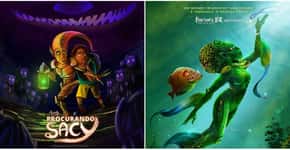 Projeto cria versões de filmes da Pixar com figuras do folclore