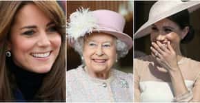 Rainha Elizabeth proíbe Kate e Meghan de usarem ‘salto cortiça’