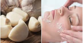 Usar alho na pele previne acne, manchas e envelhecimento precoce