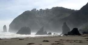 Em Chiloé, trilha leva visitantes à praia selvagem no Pacífico