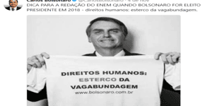 Dimenstein: melhor votar nulo ou branco do que em Bolsonaro