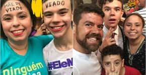 Família recebe ataques após publicar foto em ato contra Bolsonaro