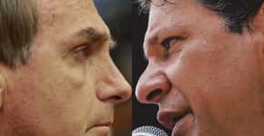 Vai ter 2º turno: Haddad e Bolsonaro vão procurar o centro