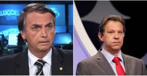 Haddad e Bolsonaro estão empatados no 2º turno, mostra Ibope