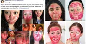 Máscara facial com sangue menstrual: entenda essa vibe