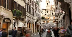 Roteiro de compras em Roma, cidade da moda e do design