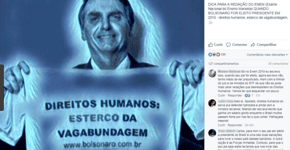 Dimenstein: ‘pitbull’ de Bolsonaro vira BO com Organizações Globo