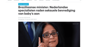 Masturbação de bebês faz Damares  Alves virar deboche na Holanda