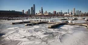 Onda de frio pode deixar Chicago mais ‘fria’ que Antártida