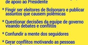 Grupos de  Bolsonaro apontam “comunistas camuflados” no WhatsApp