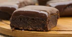 Brownie com ganache: o mais chocolatudo que você já viu