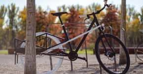 Bicicleta dobrável ‘cresce’ para levar até 60 kg de carga