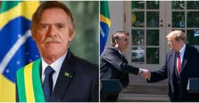 Zé de Abreu vai aos EUA desfazer imagem deixada por Bolsonaro