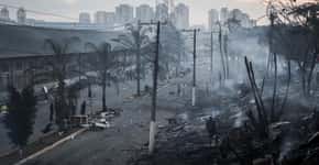 Aplaudir incêndio em favela comprova opção pela barbárie