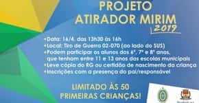 Projeto Atirador Mirim em Itatiba (SP) gera polêmica na internet