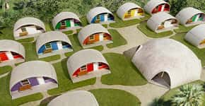 Projeto cria casas sustentáveis de baixo custo em formato de cúpula