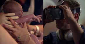 Homem assiste ao parto de filho a 4 mil km através da realidade virtual