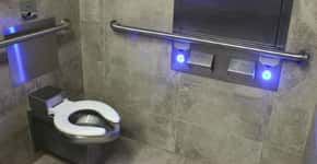 Banheiro público ‘do futuro’ é limpo automaticamente após uso