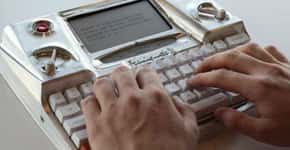 Engenheiros criam máquina de escrever do século 21