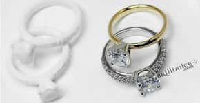 Joalheria cria anel impresso em 3D para cliente testar modelos