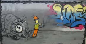 Alameda – Arte de rua: Cidade cinza