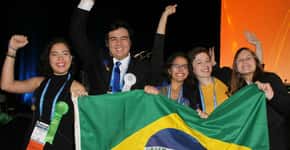 Alunos brasileiros ganham prêmios em feira de ciências nos EUA