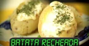 Aprenda a fazer “Baked Potato” no microondas