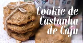 Aprenda a fazer cookies veganos de castanha de caju
