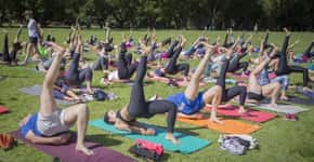 Aula de Yoga e Meditação no Parque do Ibirapuera