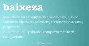 Baixeza