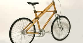 Bicicleta de bambu vai para a periferia