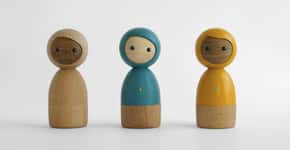 Boneca de madeira tecnológica usa Bluetooh para interagir
