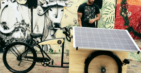 Paulistano cria bike-DJ movida a energia solar