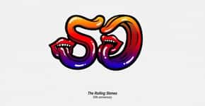Designers criam 50 novos logos para os Rolling Stones em projeto colaborativo